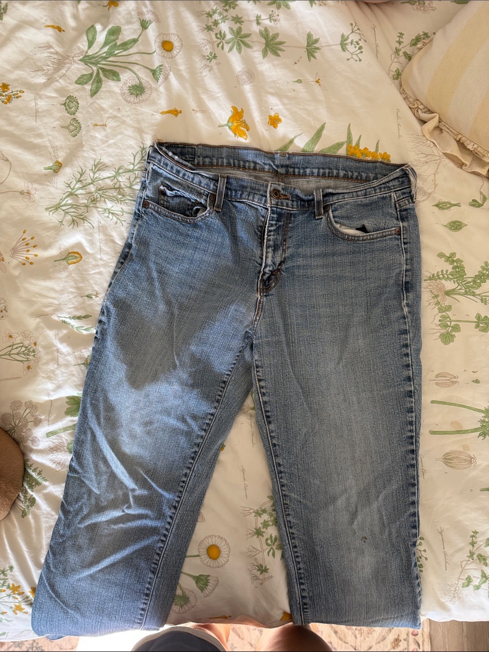 Vintage Levi Blue Denim Jeans - Classic Mid Wash